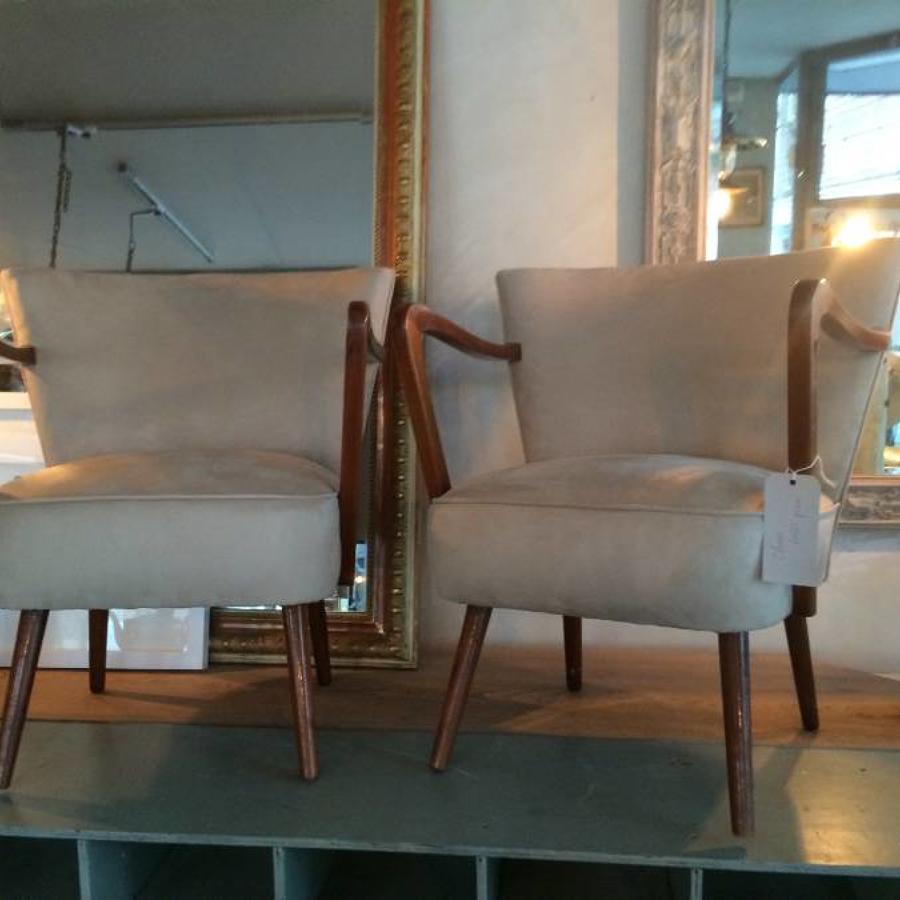 Pair of mid century  German chairs