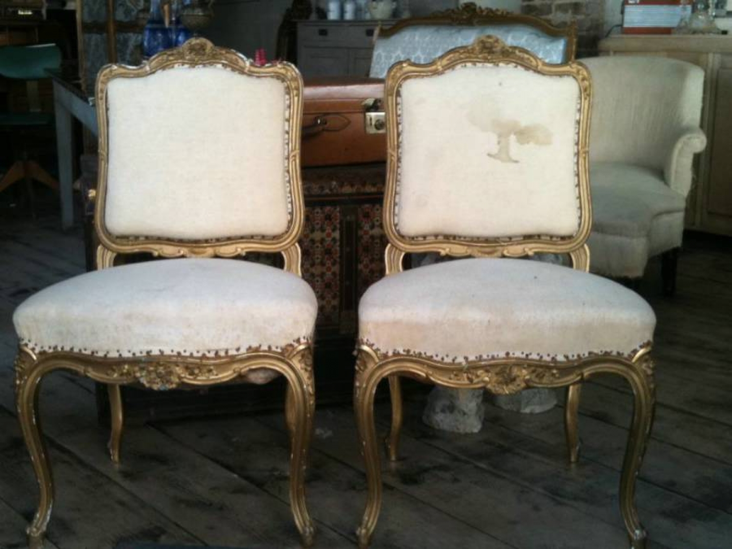 Pair of Louis Style Chairs