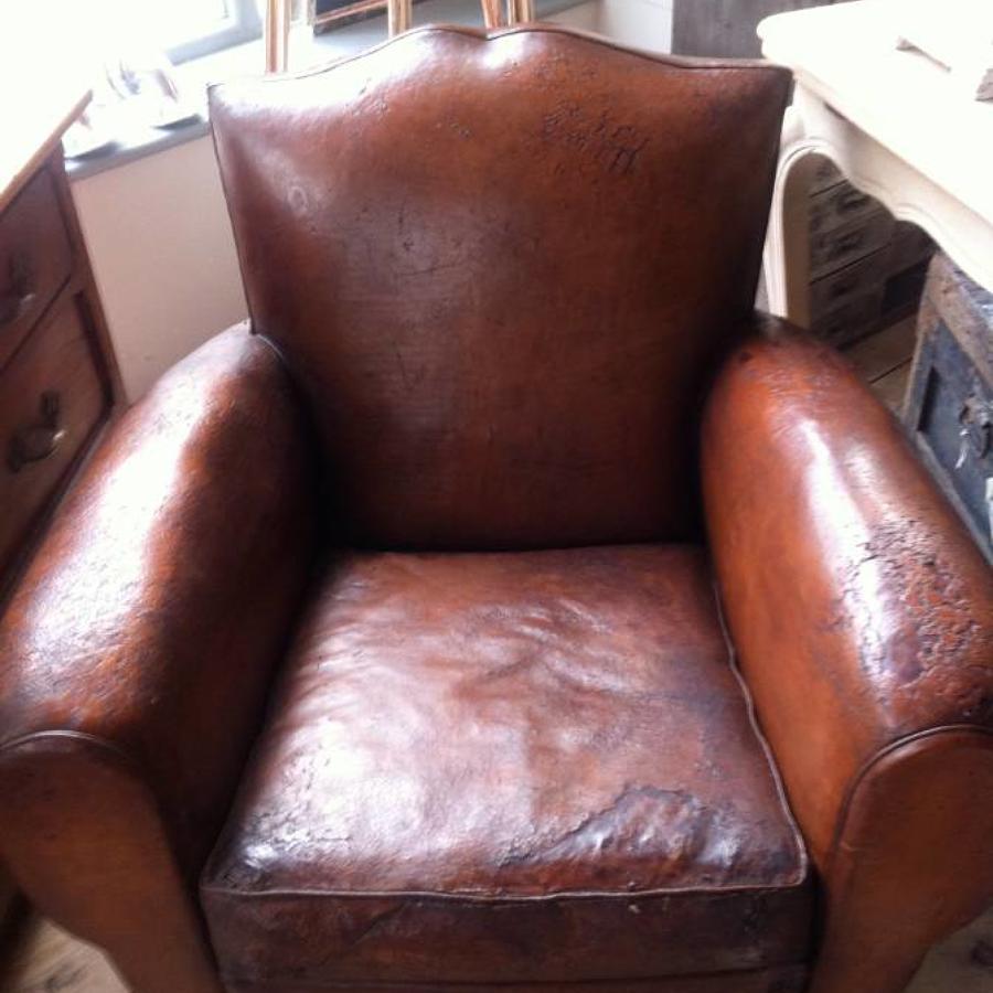 Pair of Moustache back club chairs