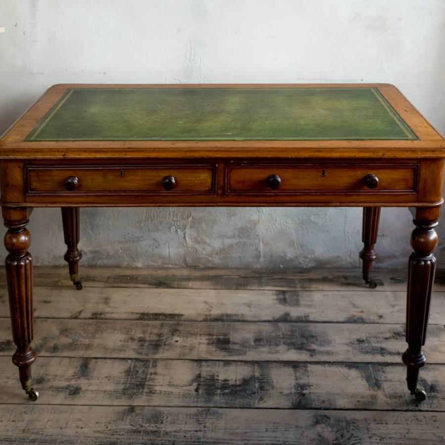 George IV  Mahogany writing table in the sty