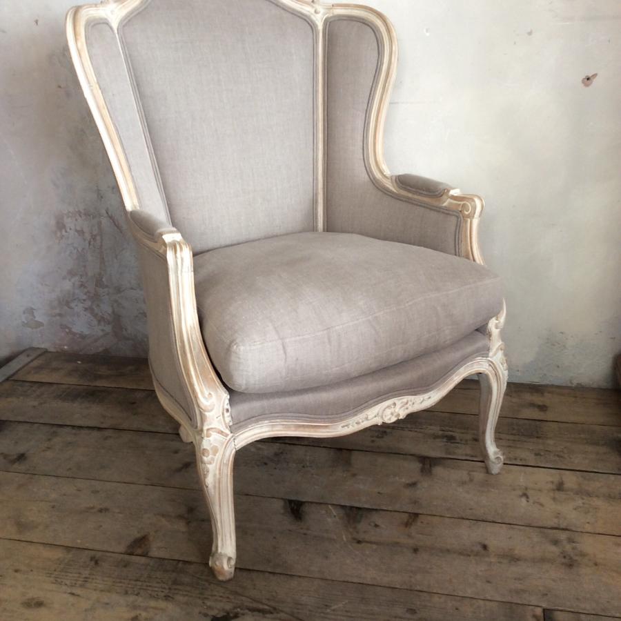 French upholstered Fauteuil