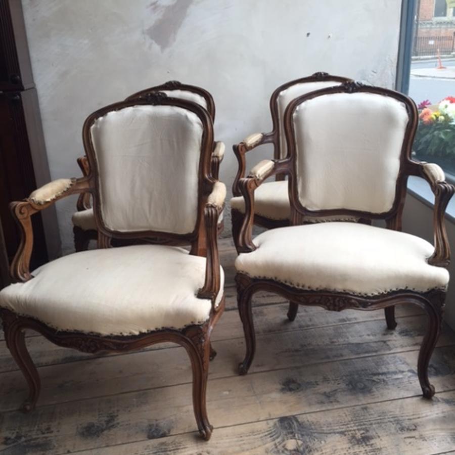 Set of Four Regency DIning Chairs