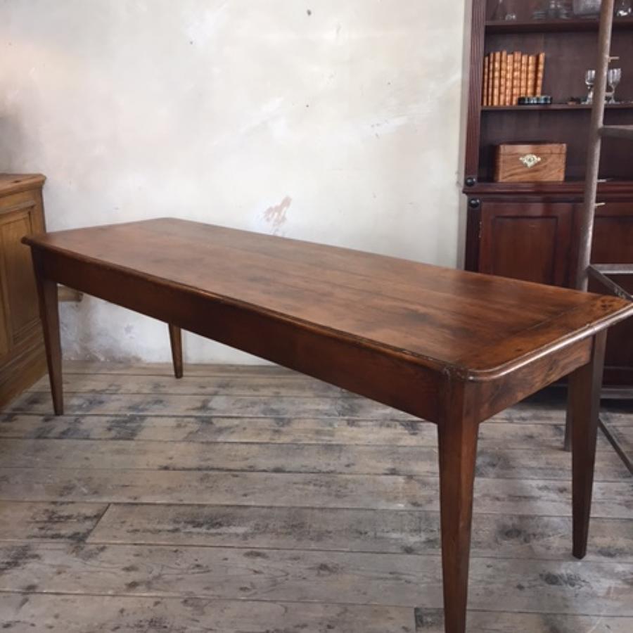 French Oak Farmhouse Table c1830