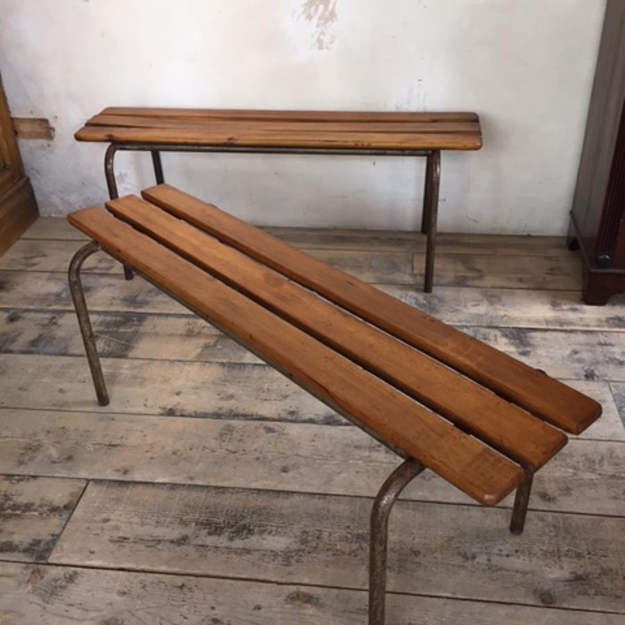 Two French College Benches