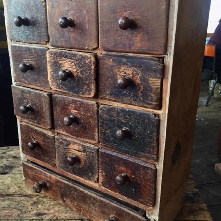 Wooden Spice Drawers