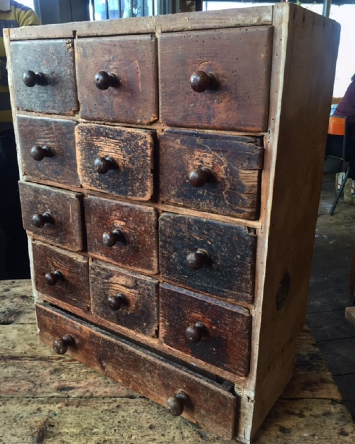 Wooden Spice Drawers