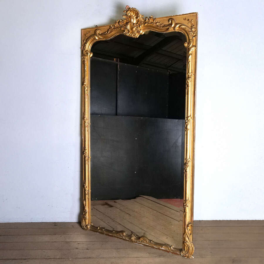 Large French Giltwood mirror  C1870