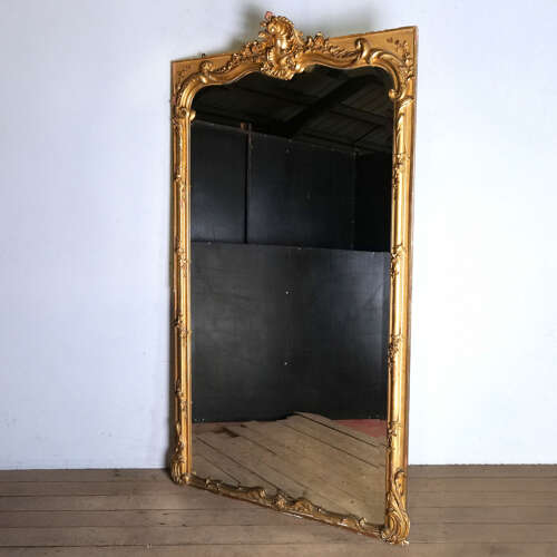 Large French Giltwood mirror  C1870