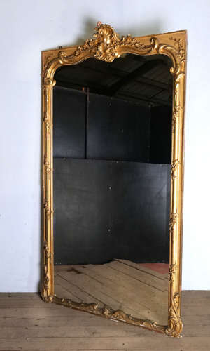 Large French Giltwood mirror  C1870