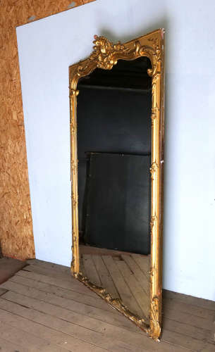 Large French Giltwood mirror  C1870