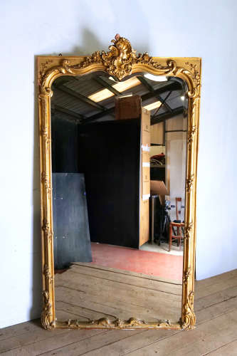Large French Giltwood mirror  C1870