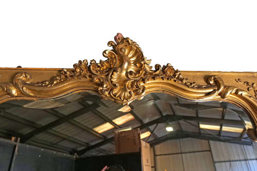 Large French Giltwood mirror  C1870