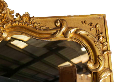 Large French Giltwood mirror  C1870