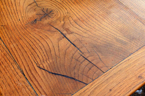 Early 18th C & later Oak refectory dining table