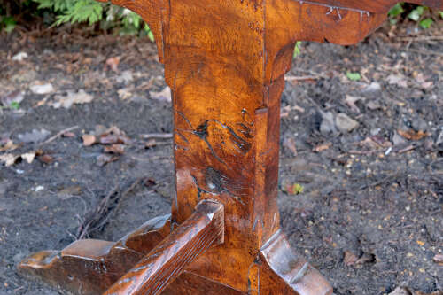 Early 18th C & later Oak refectory dining table