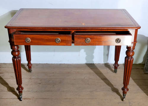 George IV Gillows style writing table