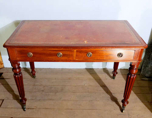George IV Gillows style writing table